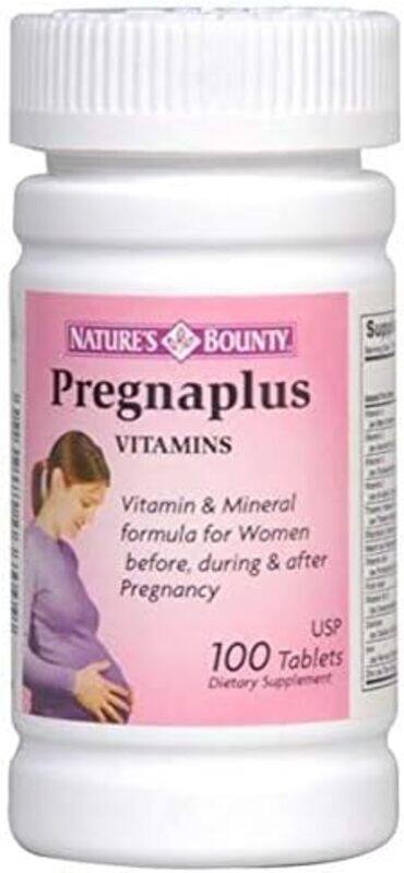 

Nature's Bounty Pregnaplus Vitamins, 30 Tablets