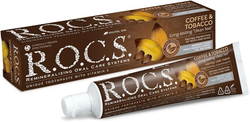 R.O.C.S. Coffee & Tobacco Toothpaste, 60ml