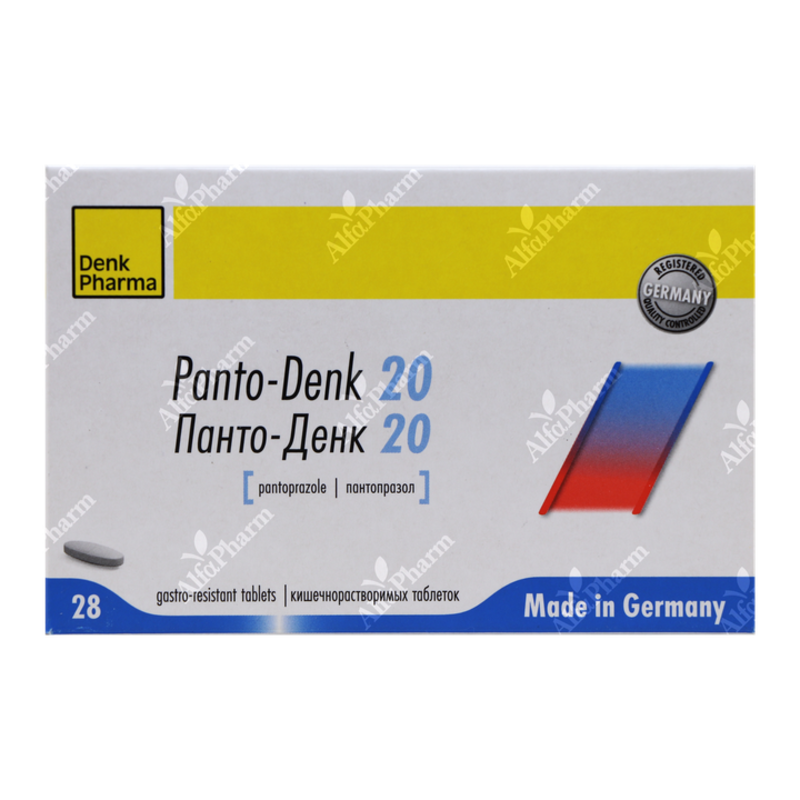 

Panto Denk 20Mg Tab 28S