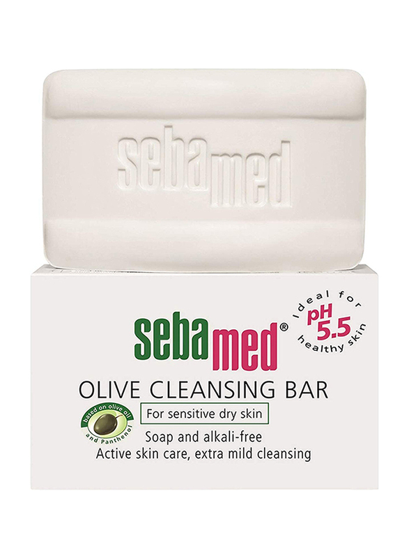سيباميد Olive Cleansing Bar للبشرة الجافة الحساسة 150جم