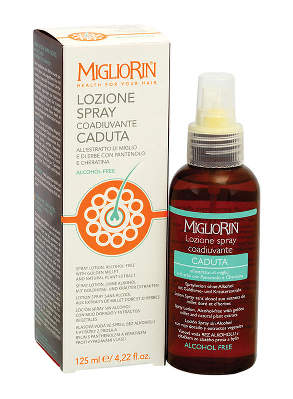 Migliorin Lozione Caduta Hair Spray for Damaged Hair, 125ml