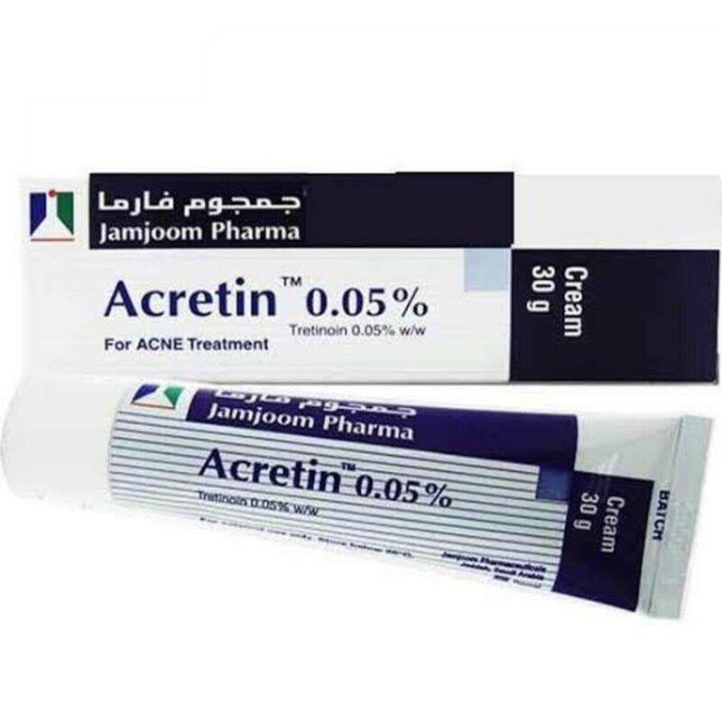 

Jamjoom Pharma Acretin 0.05% Cream 30G
