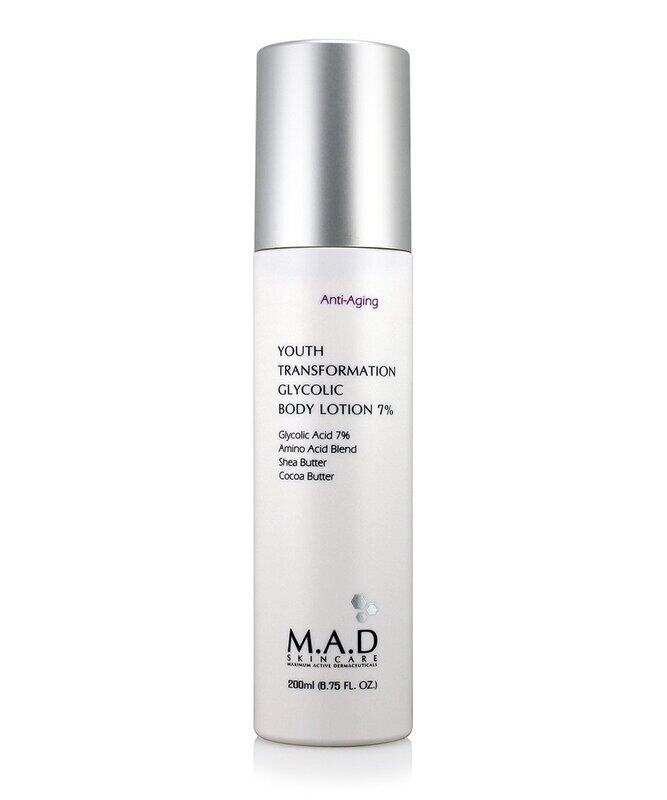 

M.A.D Skincare Youth Transformation Glycolic Body Lotion, 200ml