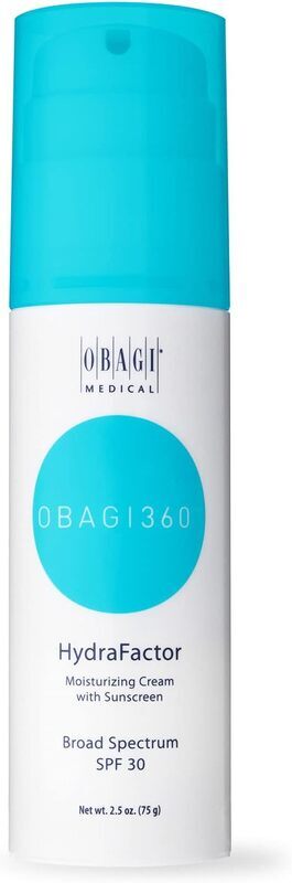 Obagi Medical 360 Hydra Factor Anti-Acne Anti-Aging Moisturizer Cream with Sunscreen, 2.5oz
