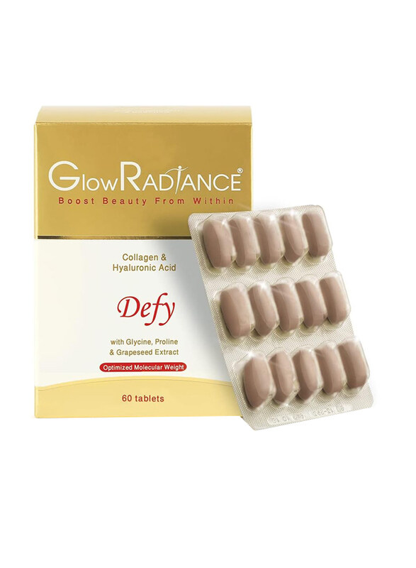 

Glow Radiance Defy Collagen & Hyaluronic Acid, 60 Tablets