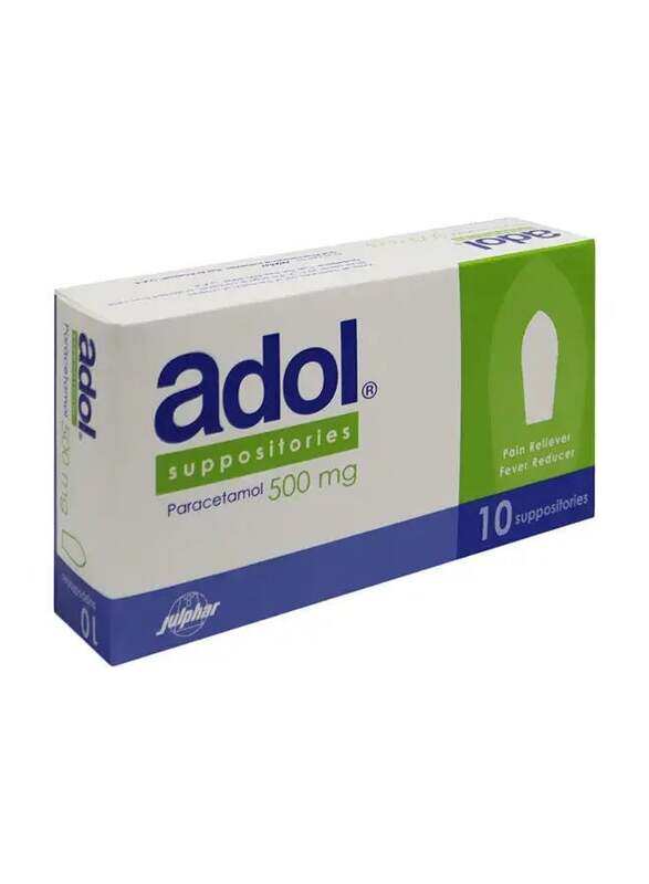 

Julphar Adol 500Mg Supp 10S