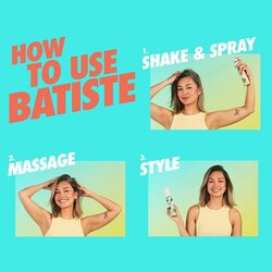 Batiste Brunette Dry Shampoo for Colour Hair, 200ml