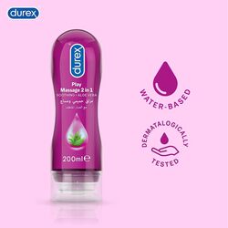 Durex Play Original Massage 2in1 Soothing Aloe Vera Lubricant, 200ml