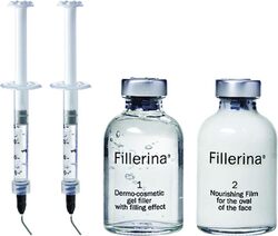 Fillerina Dermo-Cosmetic Replenishing Gel, 2 Pieces, 30ml