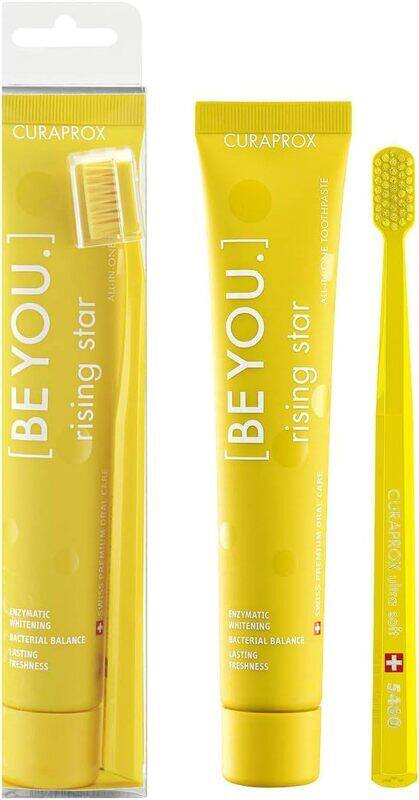 

Curaprox Be You Toothpaste With Flavour and Toothbrush Ultra Soft, 90ml