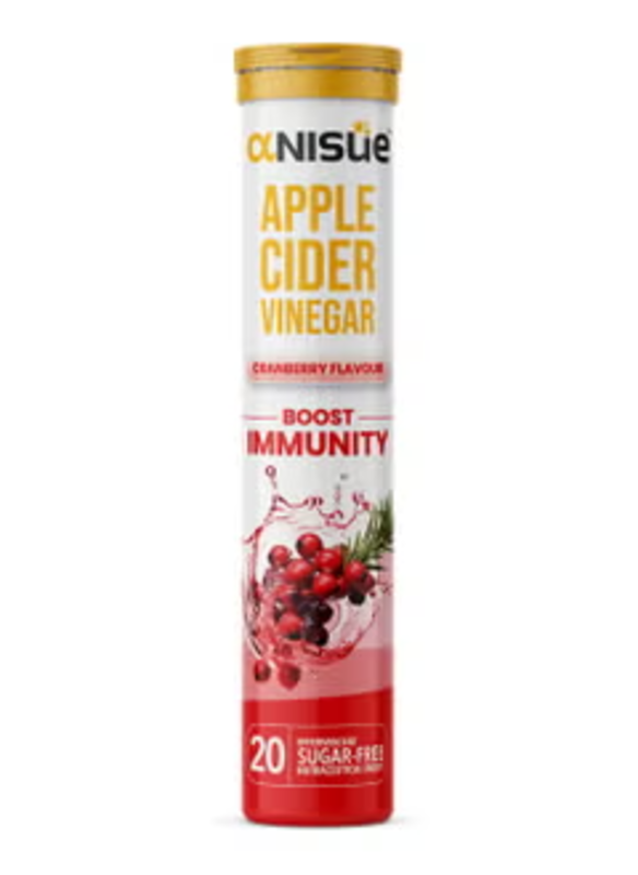 

Anisue Apple Cider Viniger - Cranberry Flavour Effer Tab 20S