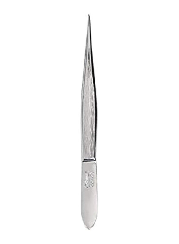 

Credo Solingen 3 Pointed Nickel Plated Tweezer, Silver
