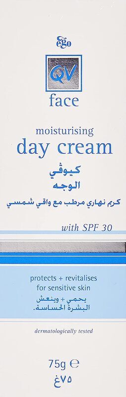 Qv Face Moisturising Day Cream SPF30, 75gm