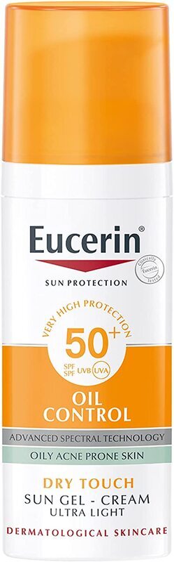 Eucerin Sun Oil Control Gel Cream SPF50+, 50ml