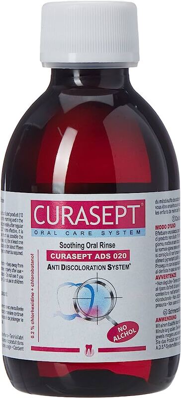 CURASEPT ADS 020 SOOTHING MOUTH WASH 200 ML