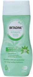 Betadine Fresh & Active Lemon Verbena Intimate Wash, 50ml