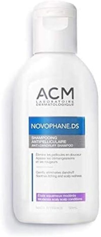 ACM Laboratoire Dermatologique Novophane Ds Anti Dandruff Shampoo, 125ml