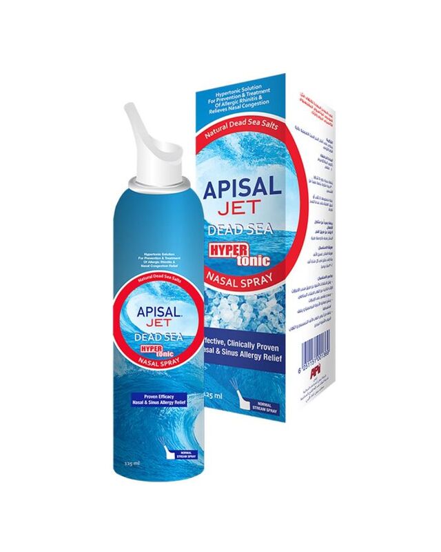 Apisal Jet Dead Sea Hypertonic Bottle 125 Ml