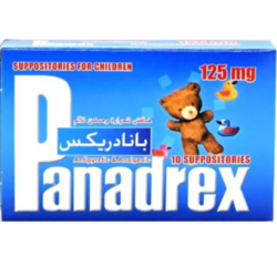 Panadrex 125Mg Supp 10'S