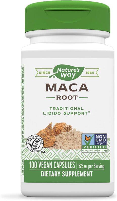 

Natures Way Maca 525 Mg Capsules 100S