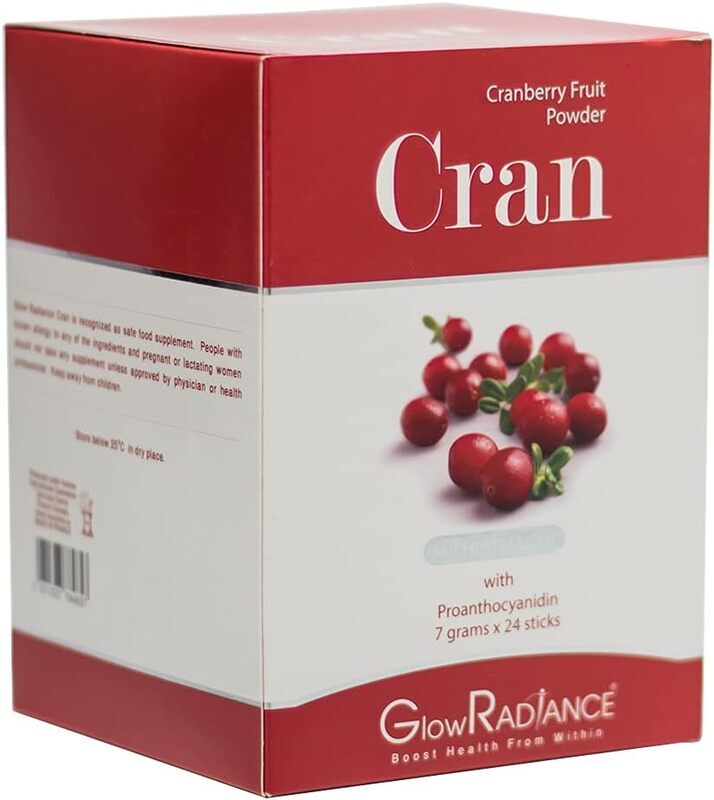 Glow Radiance Cran Powder, 7g x 24 Sticks, 168g