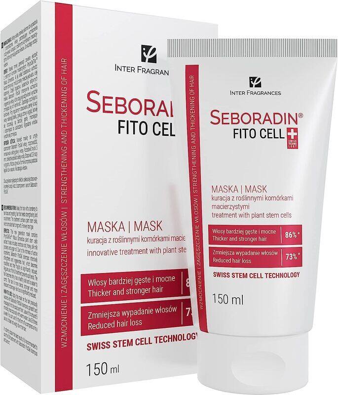 

Seboradin Hair Loss & Regrowth Fitocell Mask Treatment, 150ml