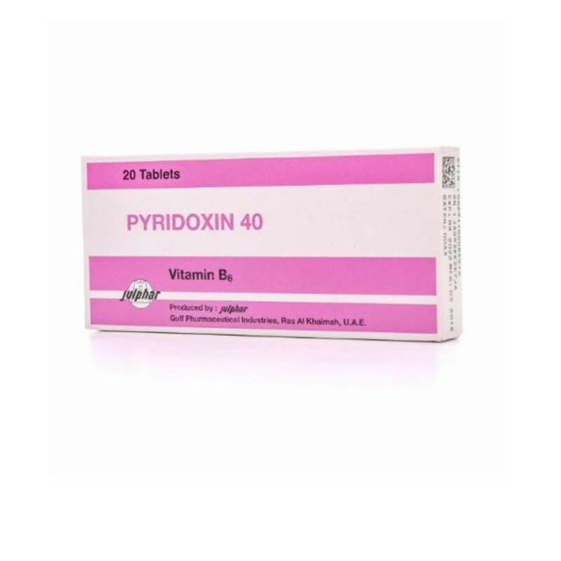 Pyridoxin 40 Tab 20S