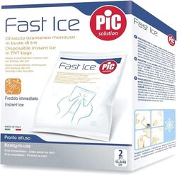 Pic Fast Ice Disposable Instant Ice Pack, 2 Pieces