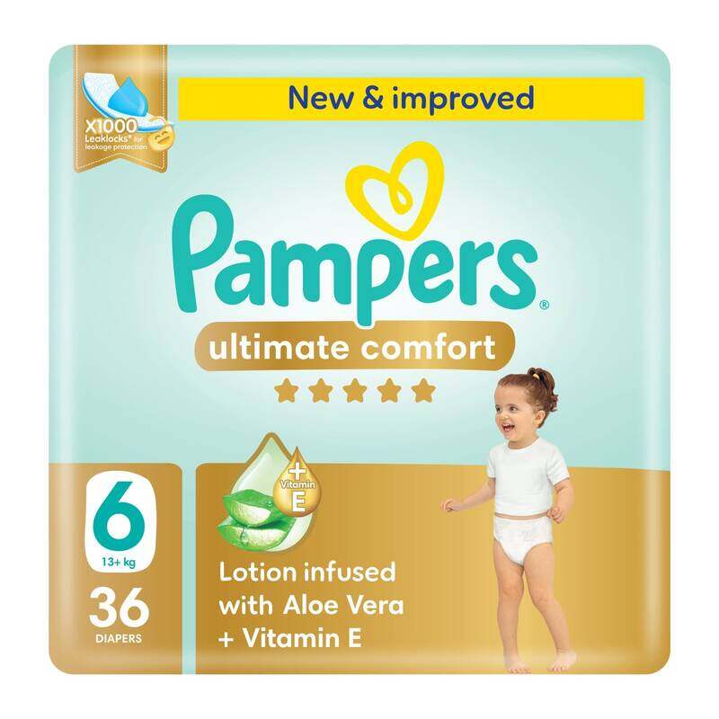 

Pampers Pc Ultimate Comfort Diaper S6 36S