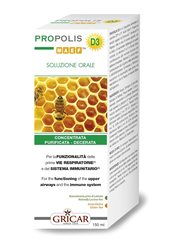 Gricar Propolis D3 Soluzione Orale, 150ml