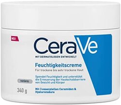 Cerave Moisturizing Cream for Dry to Very Dry Skin with Hyaluronic Acid & Ceramides, 340gm