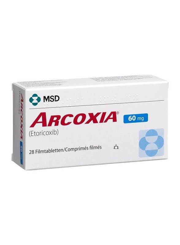 

Msd Deal Arcoxia 60Mg Tab 28'S