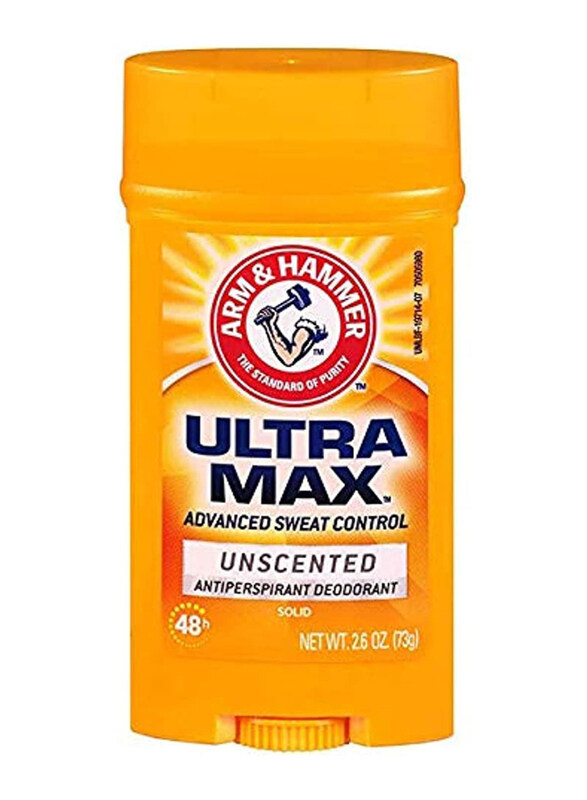 

Arm & Hammer Ultramax Unscented Deodorant, 2.6oz