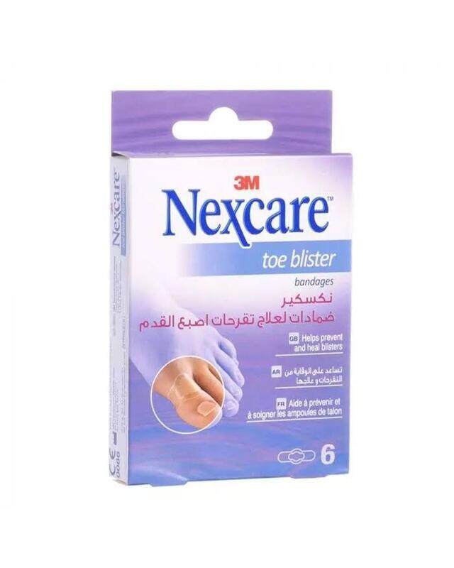 

Nexcare Toe Blister Plasters G 26 Mm X 70 Mm Pack 6S