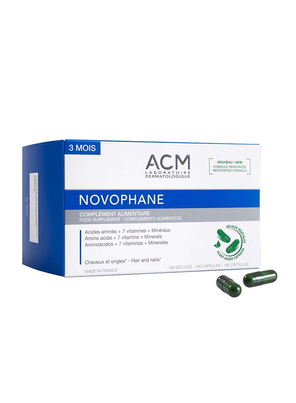 ACM Laboratoire Novophane Caps Anti Hair Loss Treatment, 180 pieces