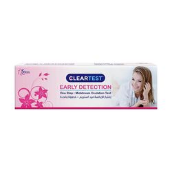 Cleartest Early Detection Midstream Ovulation Test 5S