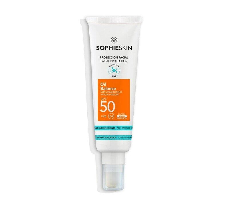 

Sophieskin Facial Sunscreen Oil Balance Spf 50 50 Ml