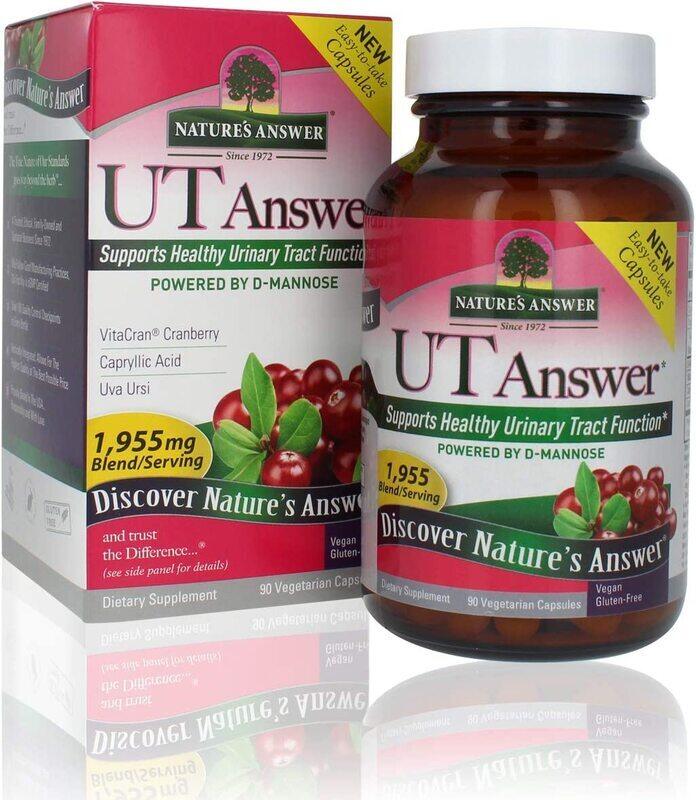 

Nature's Answer UT Answer Supports Healthy Urinary Tract Function, 90 Capsules
