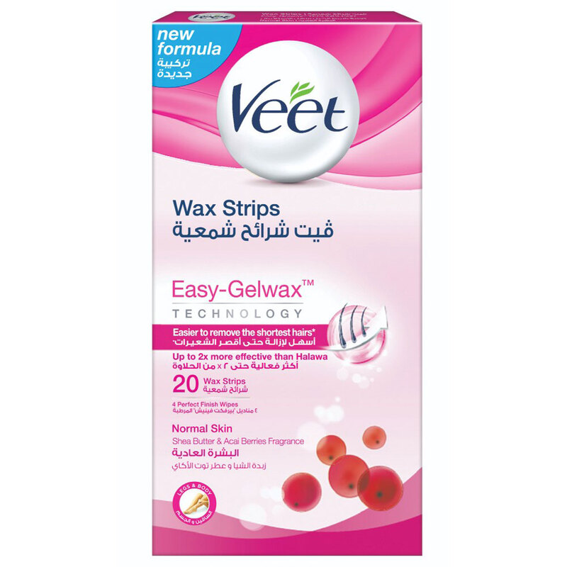 

VEET COLDWAX STRIP NORMAL 20'S