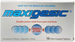 Maxigesic Body Pain Relief, 16 Tablets