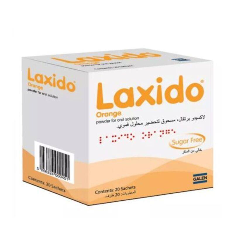 

Laxido Orange Sachet 13.8Gm 20S