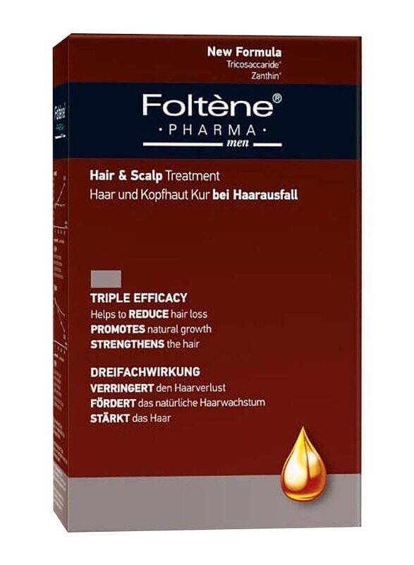 

Foltene Pharma Hair Loss Treatment for Men, 12 Ampoules