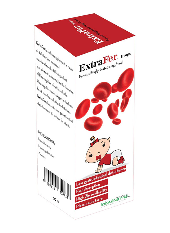 

Biopharma SA Extrafer Drops, 30ml