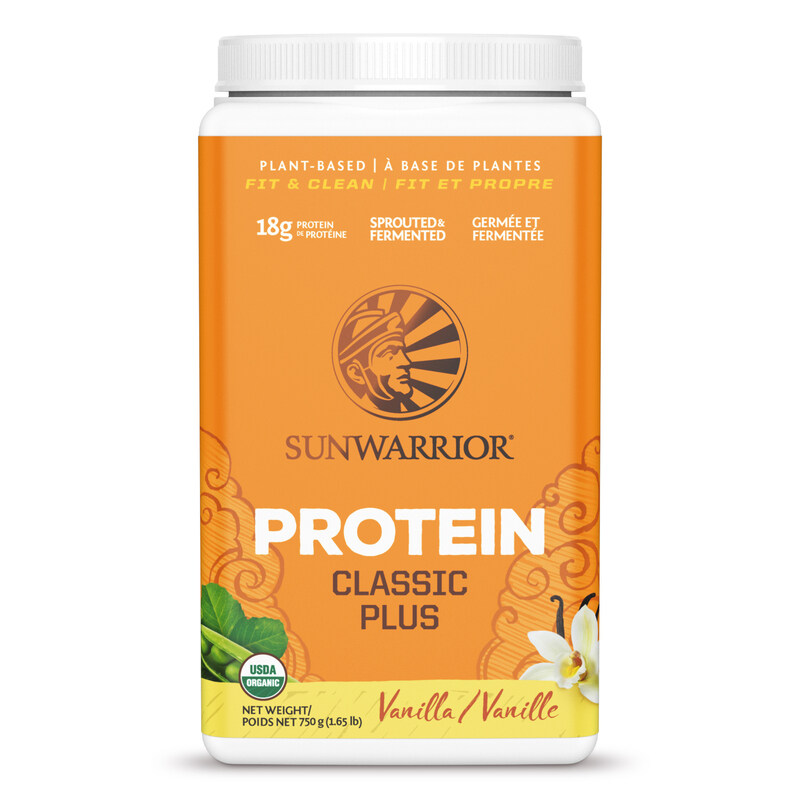 

Sunwarrior Protein Classic Plus Blend Organic Vanilla 750 Gm
