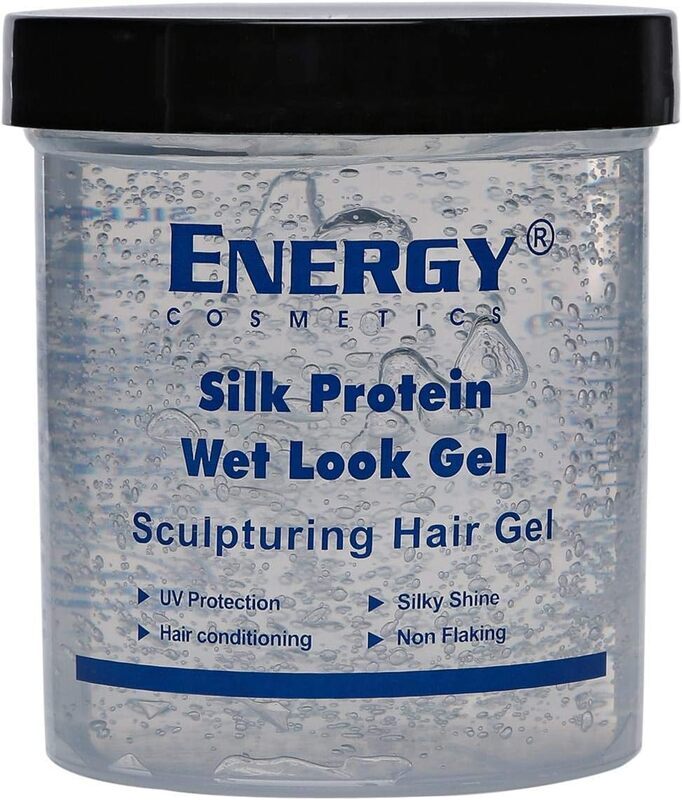 Energy Cosmetics Wetlook Silk Protein Hair Gel for All Hair Types, 400ml