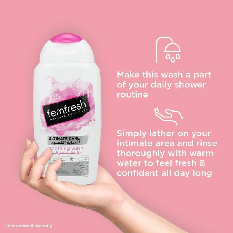 Femfresh Ultimate Care Soothing Intimate Wash, 250ml