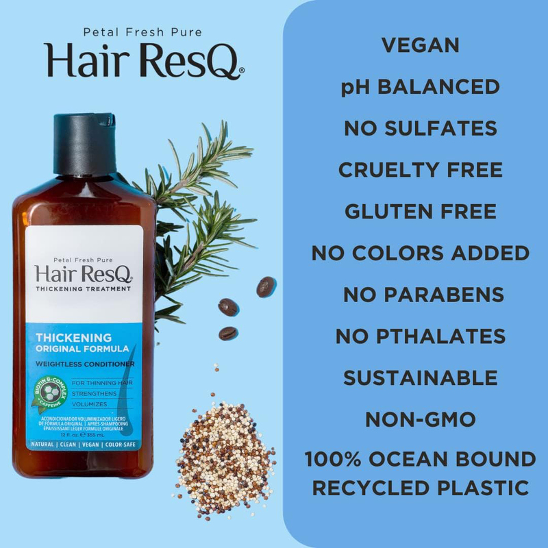 Petal Fresh Hair Rescue Normal Hair Shampoo, 355ml