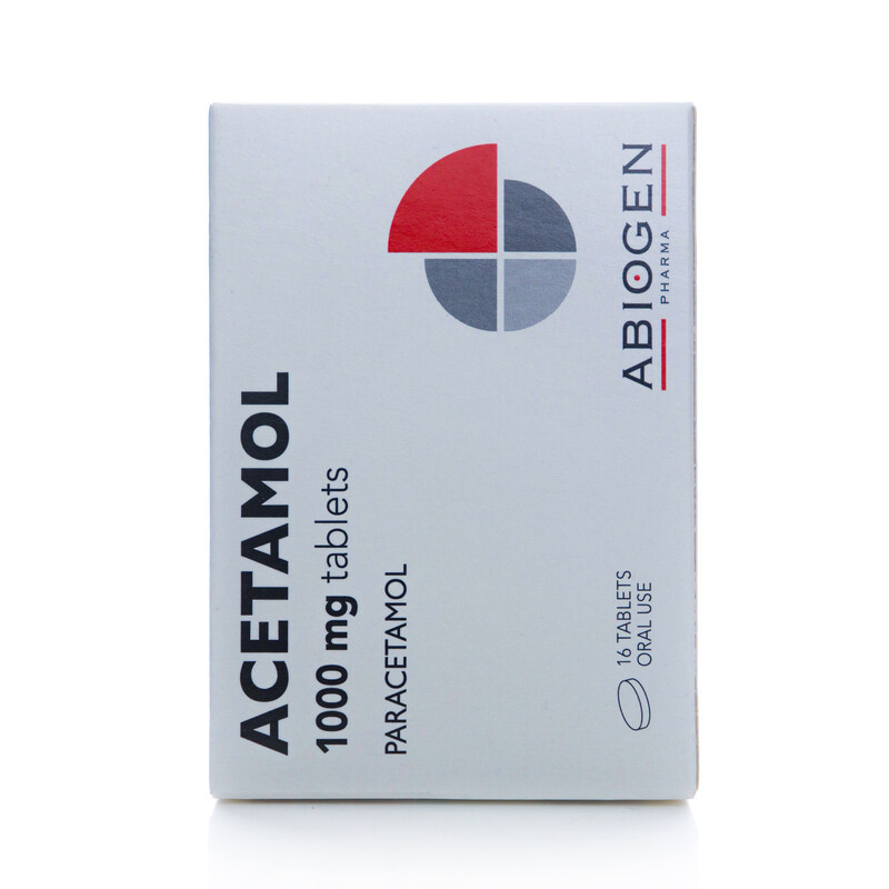 

Acetamol 1000Mg Tabs 16S