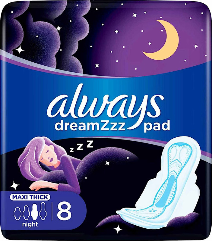 Always Dreamz Maxi Thick Night 8S