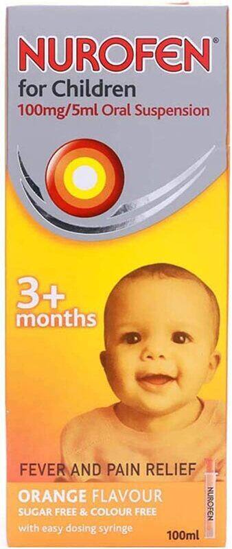 

Nurofen Oral Suspension for Children, 100ml